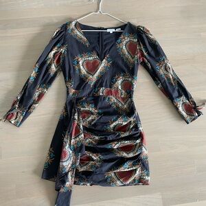 Rhode piper heart dress mini size Small
